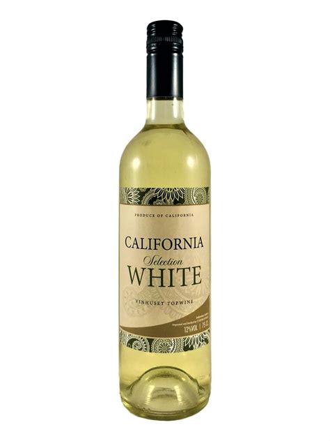 California White Californisk Hvidvin Vinhuset Top Wine