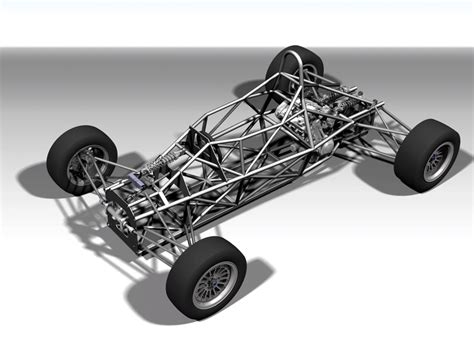 20. Formula car full chassis || Library free download 3D model