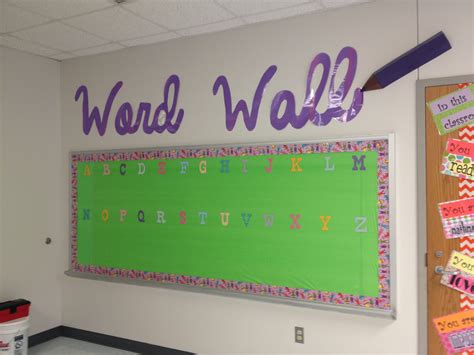 Word Wall Word Wall Elementary Reading Classroom Organization