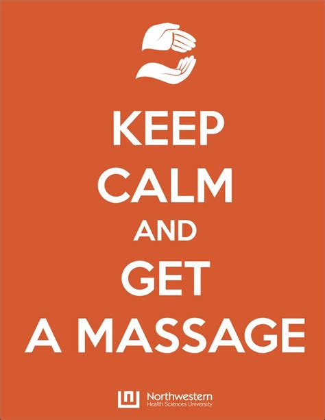 keep calm and get a massage national massage therapy awareness week nmtaw massagetherapy
