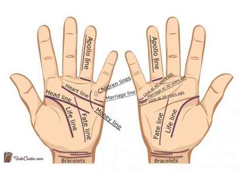 Palm Reading Guide What The Lines On Your Hand Say About Your