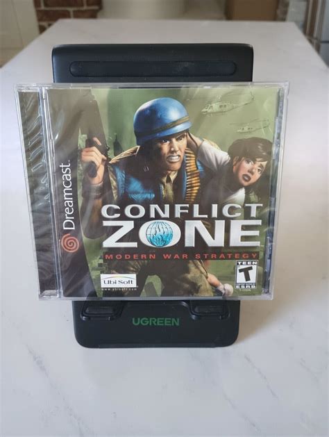 Conflict Zone Modern War Strategy Sega Dreamcast Brand New Factory