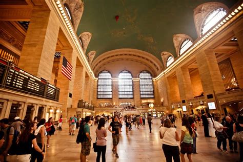 Interior Of Grand Central Station In New York City Editorial Stock