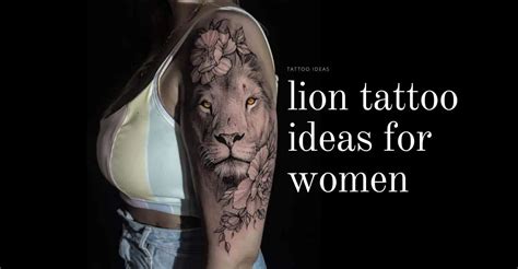 Share 57 Womens Unique Lion Tattoo Super Hot Incdgdbentre