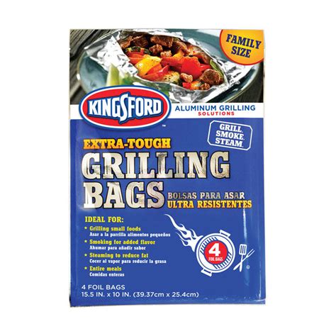 Kingsford 4 Pack Foil Grilling Bags Bbp0496tb Goods Store Online