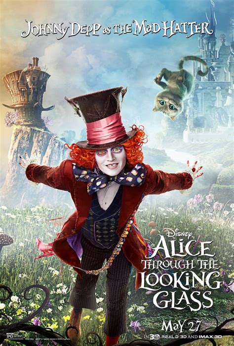Alice Through The Looking Glass New Character Posters Are On Brand