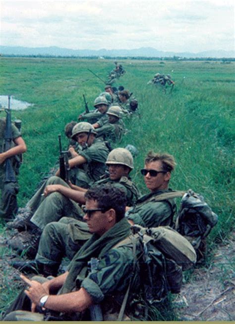 Taking A Break While On Patrol Vietnam War Vietnam War Photos