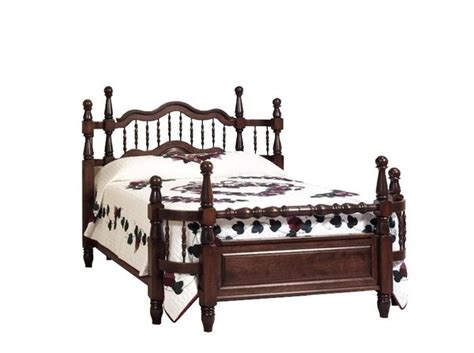 Wrap Around Cannon Ball Post Bed From Dutchcrafters Amish Furniture