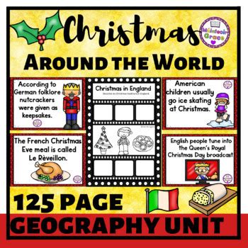 Christmas Around The World Geography Unit By Muinteoir Grace Tpt