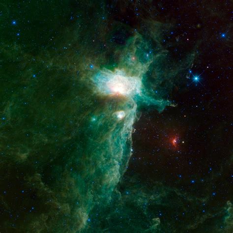 Ministry Of Space Exploration The Flame Nebula In Infrared