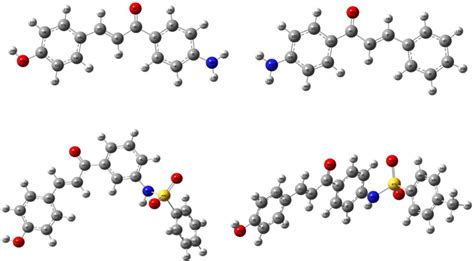 The Optimized Structures Of Compounds 6 9 Download Scientific Diagram