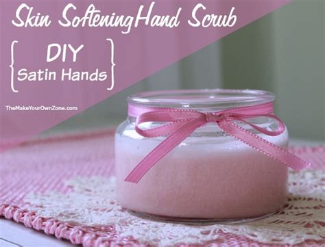 Wipe off the rim of the jar and affix lid. Skin Softening Hand Scrub {DIY Satin Hands}