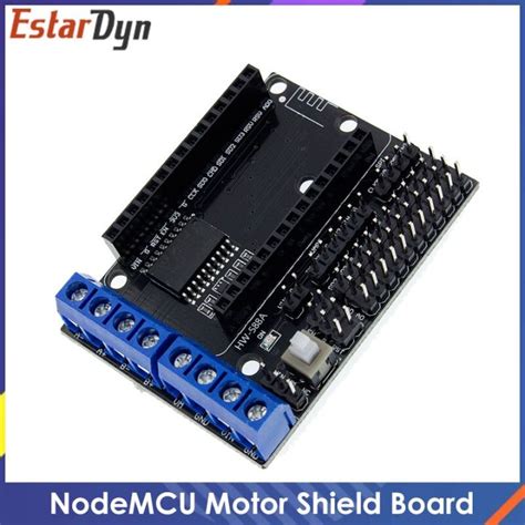 Nodemcu Motor Shield Board L293d For Esp 12e From Esp8266 Esp 12e Diy