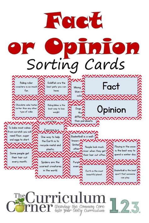 Understanding the innate difference between a fact and an opinion is a key to making good decisions. 196 best Fact vs Opinion images on Pinterest | Teaching ...