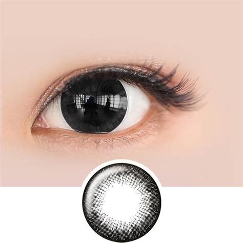 Eos Mini Sclera Black Free Contact Lenses Black Contact Lenses