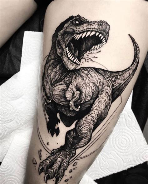 Top Traditional Dinosaur Tattoo In Eteachers