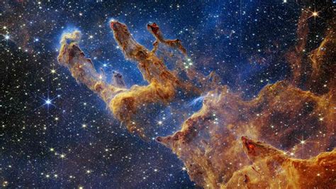 Hubbles Berühmtestes Bild James Webb Teleskop Bildet Säulen Der