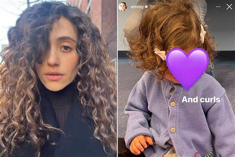 Emmy Rossum Shares Rare Photo Of Daughter As She Compares Their Curls