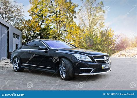 April Kiev Ukraine Mercedes Benz Cl Amg V Bi Turbo