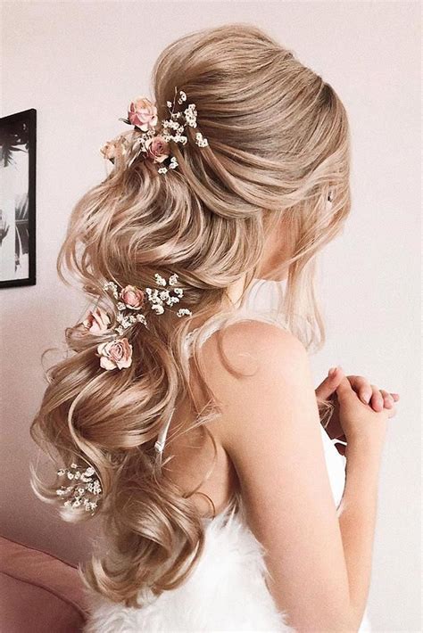 Wedding Hairstyles With Hair Down Wedding Hairstyles Down Long