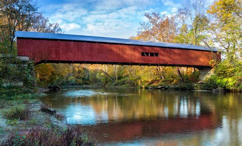 Covered Bridges — Parke County Indiana Indiana Pond Creek Park
