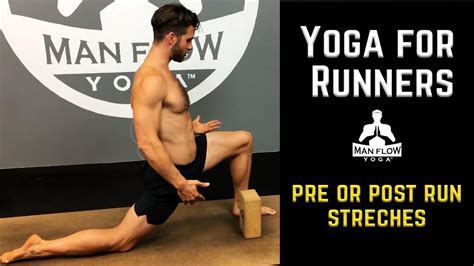 Yoga For Runners Great Pre Or Post Run Stretch Routine Prevent Running Injuries Youtube