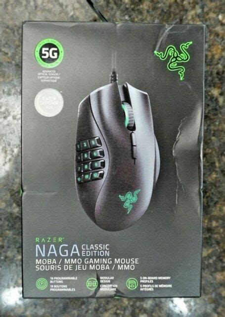 Razer Chroma Rgb Naga Classic Edition Mobammo Gaming Mouse 5g For Sale Online Ebay