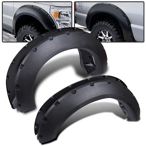 Buy Pit66 Fender Flares Compatible With 2011 2016 Ford F250 F350 Super