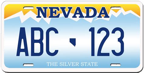 Nevada Custom Personalized License Plate Novelty Automobile Etsy Uk