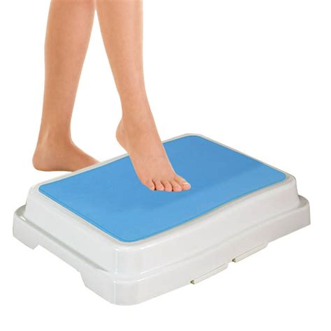 Akoyovwerve Bath Step Slip Resistant Shower Stepping Stool Elevated