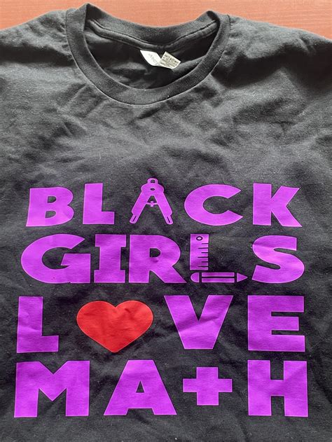 Bglm Signature Logo Tee — Black Girls Love Math