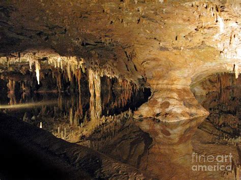 Underground Lake Luray Caverns Va Photograph By Ausra Huntington Nee