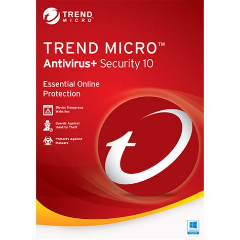 Trend Micro Antivirus 10 2016 1 Year 1 Pc Download