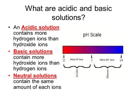 Acids And Bases Objectives 1id The Physical And Chemical Properties