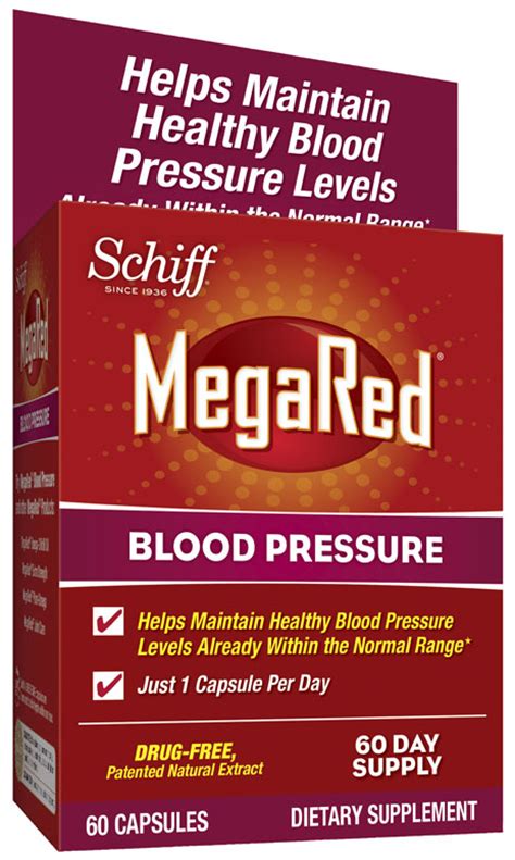 Megared Blood Pressure Olive Leaf Extract Supplement 60