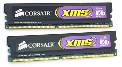 Corsair Xms2 4gb Kit Ddr2 Ram Memória Ddr2 800mhz Pc2 6400 C