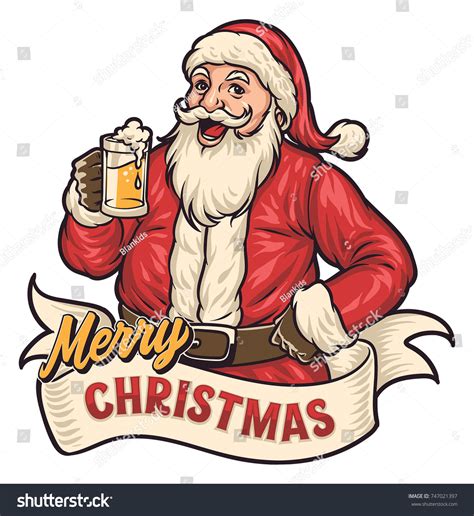 Santa Drinking Beer Clipart 10 Free Cliparts Download Images On