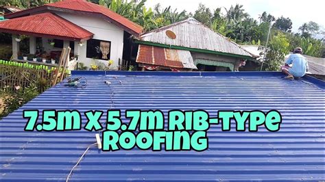Rib Type Color Roof 8 Ribs Long Span Youtube