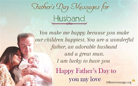 Fathers Day Message To My Husband