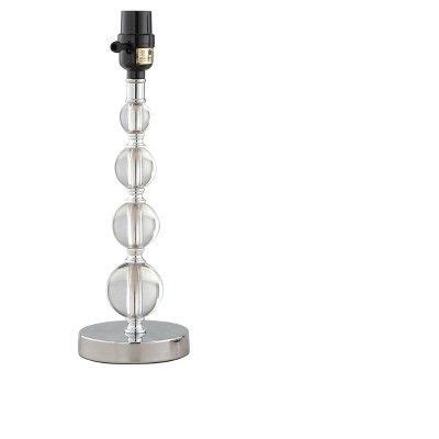 Here you will be presented with magnificent examples, created by professional designers, to select. Arcylic Stacked Ball Small Lamp Base Clear Includes Energy ...