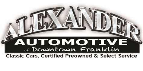 Alexander Automotive Of Downtown Franklin Classic Car Dealer In