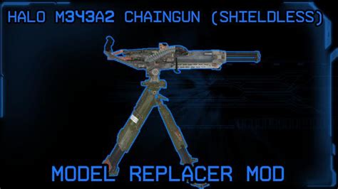 Steam Workshop Halo M343a2 Shieldless Chaingun Minigun