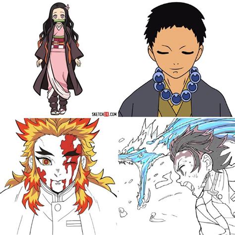 Details 64 Anime Drawings Demon Slayer Latest Induhocakina