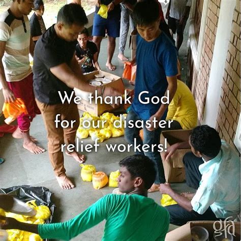 Were Thankful For Our National Workers Who Have Given Of Their Time To Provide Relief To Those