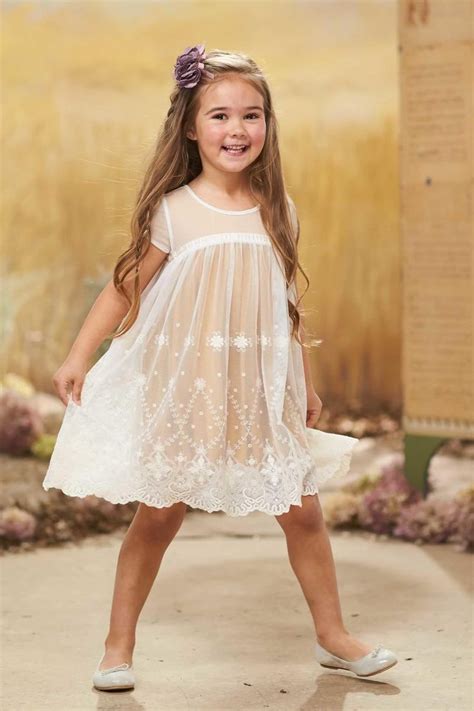Girls Reversible Twinkle Lace Dress In 2021 Baby Gowns Girl Kids
