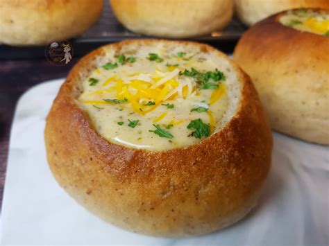 Quick And Easy Bread Bowls Recipe Panera Style Bread Bowl Instant Pot