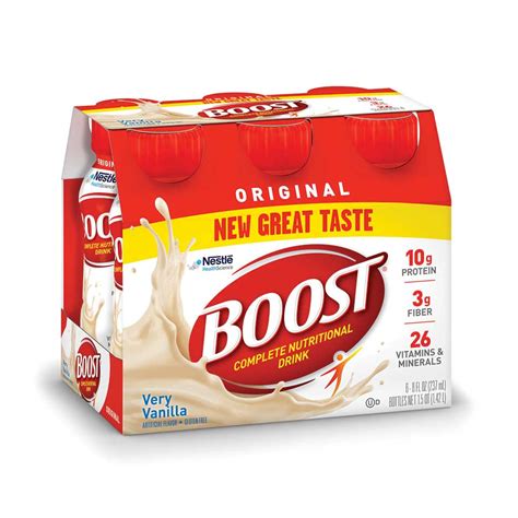 Boost Original Drink Vanilla 8 Oz Riteway Medical