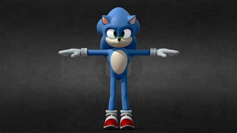Sonic A 3d Model Collection By Traxoeste Sketchfab