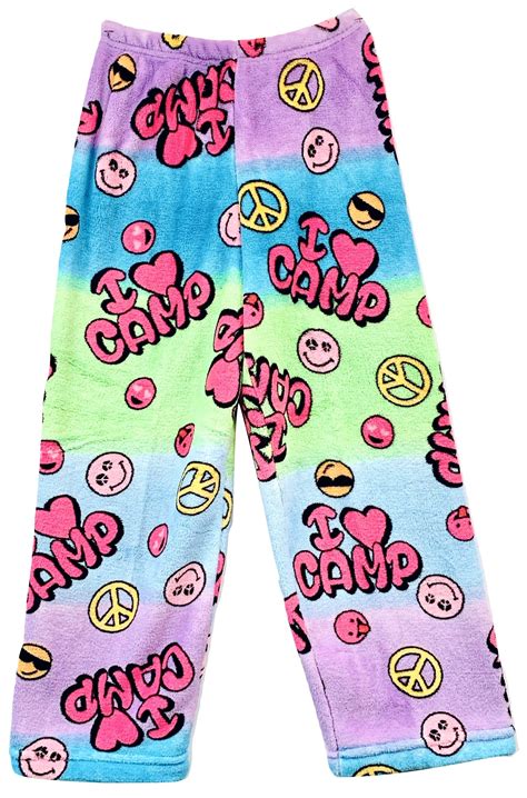 Emoji Camp Pajama Pants Made With Love And Kisses