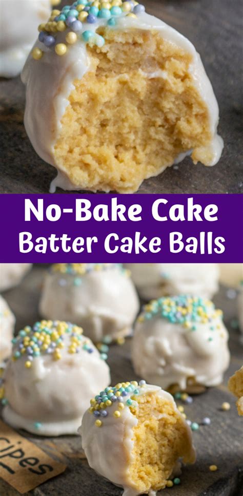 Cake batter truffles are here to brighten your day! No-Bake Cake Batter Cake Balls